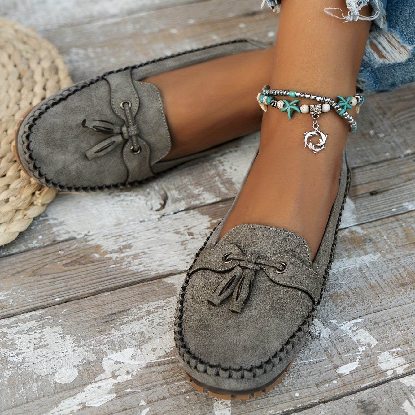 Orthopedic Arch-Support Retro Loafers