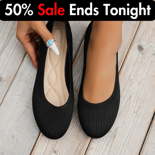 ComfortLoom® Orthopedic Arch-Support Slip Resistant Flats