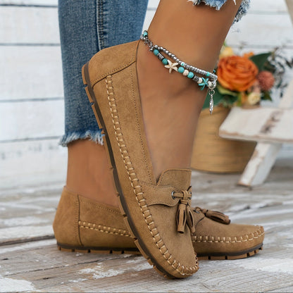 Orthopedic Arch-Support Retro Loafers