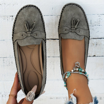 Orthopedic Arch-Support Retro Loafers