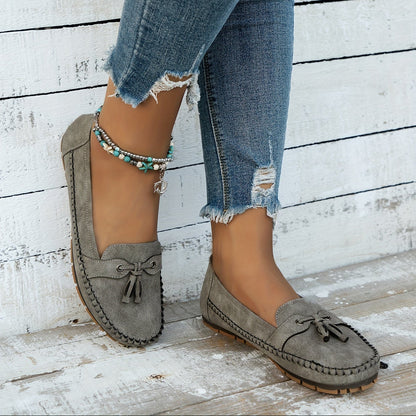 Orthopedic Arch-Support Retro Loafers